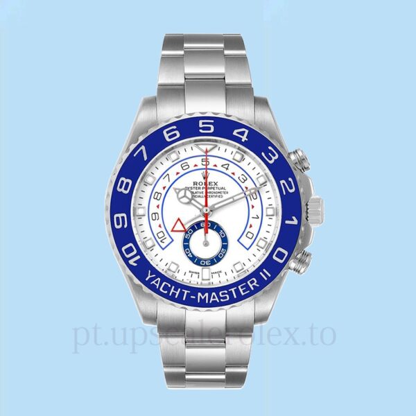 Rolex Yacht-Master Ii Masculino 116680-0002 Automático Pulseira 44mm - Image 2