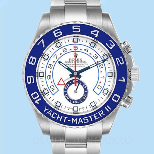 Rolex Yacht-Master Ii Masculino 116680WAO Pulseira 44mm