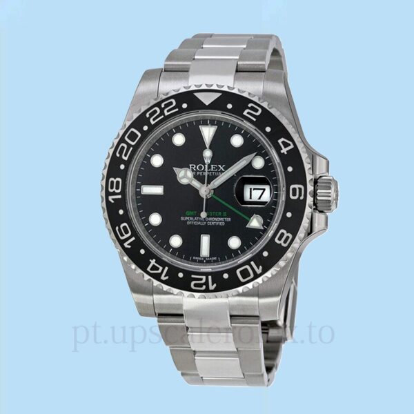Rolex Gmt-Master Ii Masculino 116710LN 40mm Mostrador preto Automático - Image 2