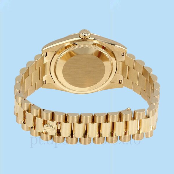 Rolex Day-Date Ladies 118238BKDRP Pulseira Mostrador preto - Image 4