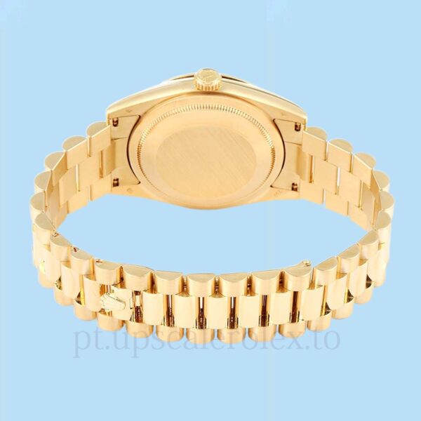 Rolex Day-Date 118238CJDP Masculino Mostrador de champanhe Tom ouro amarelo Automático - Image 4