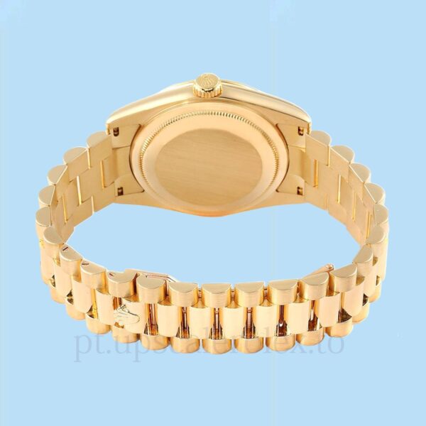 Rolex Day-Date Masculino 118238CSP 36mm Pulseira Tom ouro amarelo - Image 4
