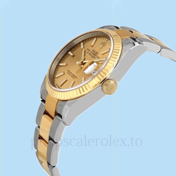 Rolex Datejust 126233CSO Masculino 36mm Tom prata - Image 3