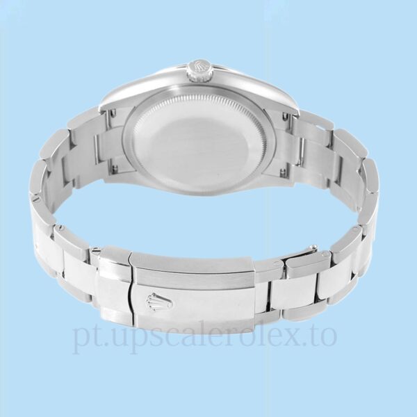 Rolex Datejust 126234BKSO Masculino Tom prata Automático - Image 4