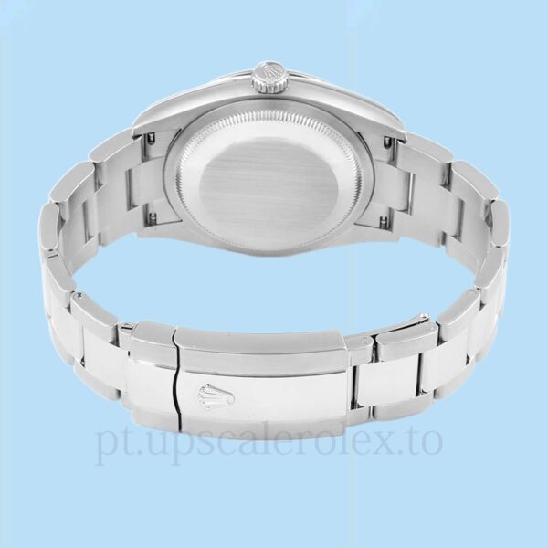 Rolex Datejust Masculino 126234SSO Oysterlock Tom prata Mostrador prateado - Image 4