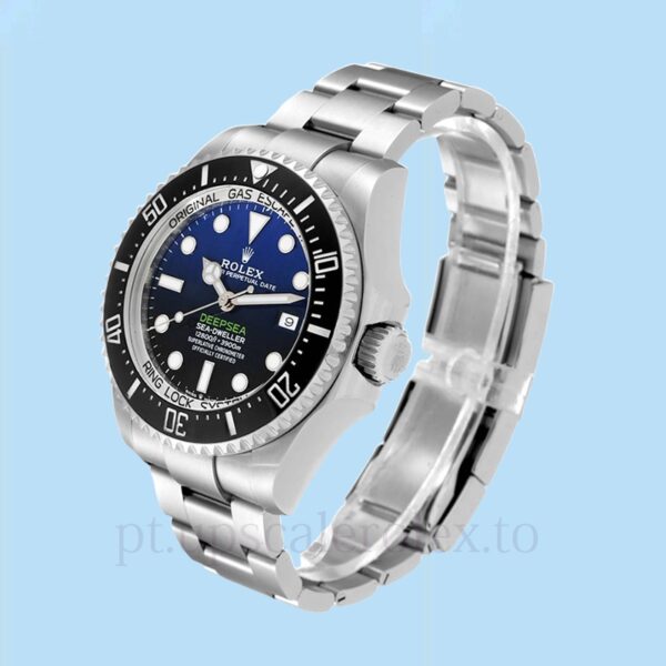 Rolex Sea-Dweller Masculino 126660BLSO Oysterlock 44mm Mostrador azul profundo - Image 3