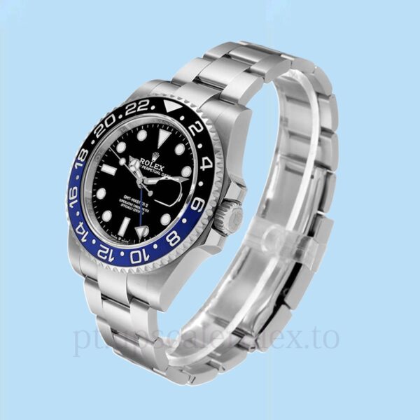 Rolex Gmt-Master Ii 126710BKBLSO Masculino 40mm Automático Mostrador preto - Image 3