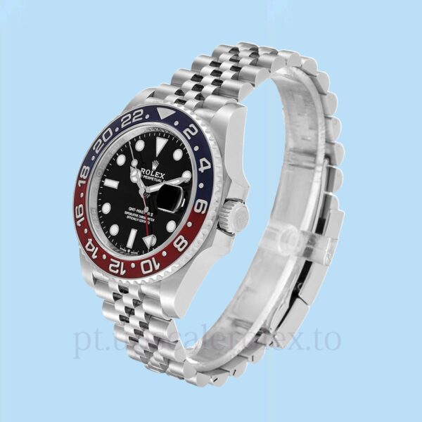 Rolex Gmt-Master Ii 126710BKSJ Masculino 40mm Mostrador preto - Image 3