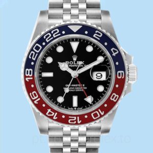 Rolex Gmt-Master Ii 126710BKSJ Masculino 40mm Mostrador preto