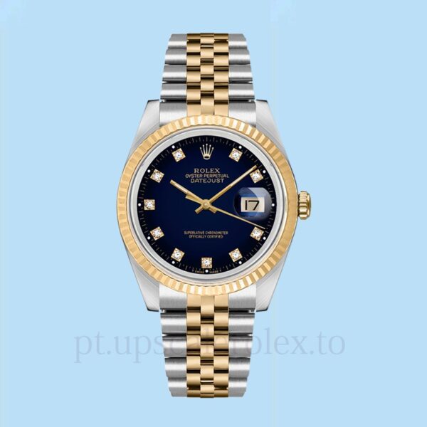 Rolex Datejust Masculino 16233BLDJ Pulseira Automático 36mm - Image 2