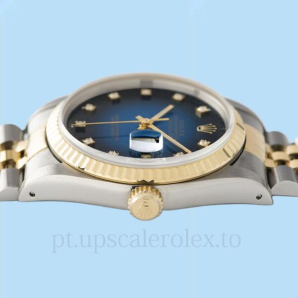 Rolex Datejust Masculino 16233BLDJ Pulseira Automático 36mm - Image 3