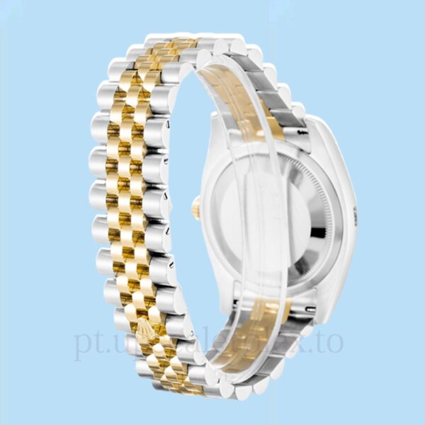 Rolex Datejust Masculino 16233CSJ 36mm Automático Mostrador dourado - Image 4