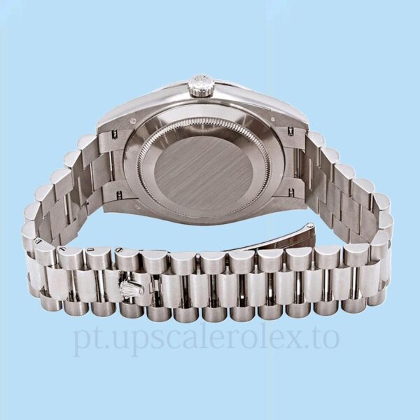 Rolex Day-Date Masculino 228349SSP 40mm Mostrador com listra prateada Automático - Image 3