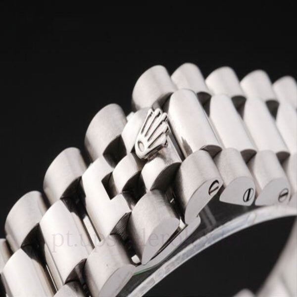 Rolex Day-Date Masculino 228349SSP 40mm Mostrador com listra prateada Automático - Image 4
