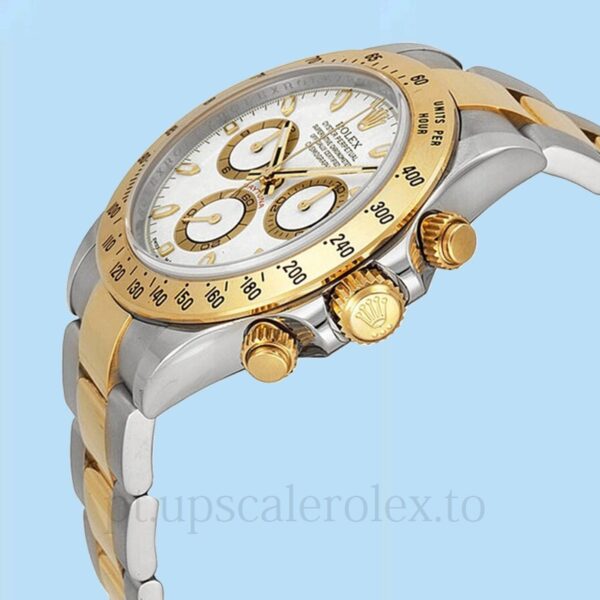 Rolex Daytona 116523-WSO Masculino Tom prata Oysterlock - Image 3