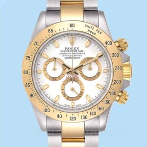 Rolex Daytona 116523-WSO Masculino Tom prata Oysterlock