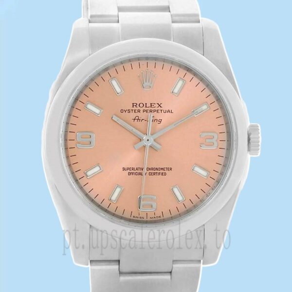 Rolex Air-king Masculino 36mm 114200-70190 Tom Prata