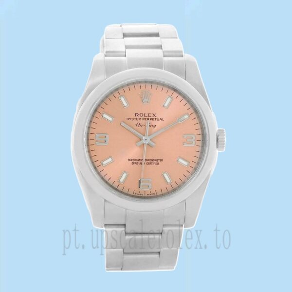Rolex Air-king Masculino 36mm 114200-70190 Tom Prata - Image 2