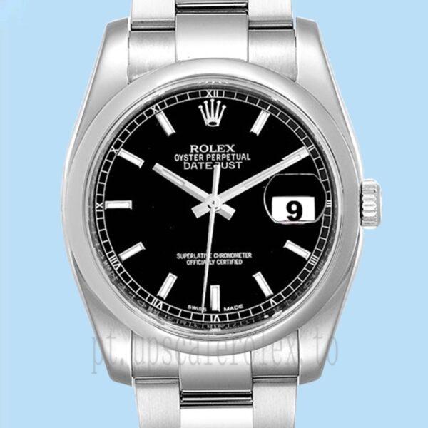 Rolex Datejust Masculino 116200BKSO 36mm Automático Assistir