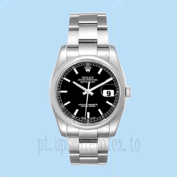 Rolex Datejust Masculino 116200BKSO 36mm Automático Assistir - Image 2