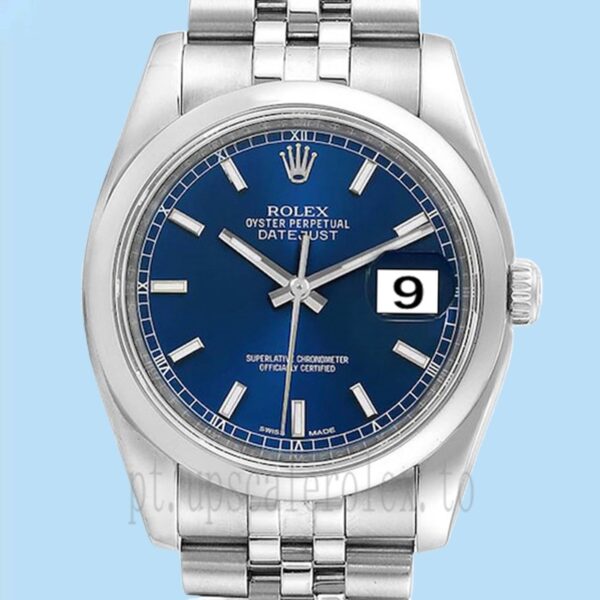 Rolex Datejust Masculino 116200BLSJ 36mm Automático