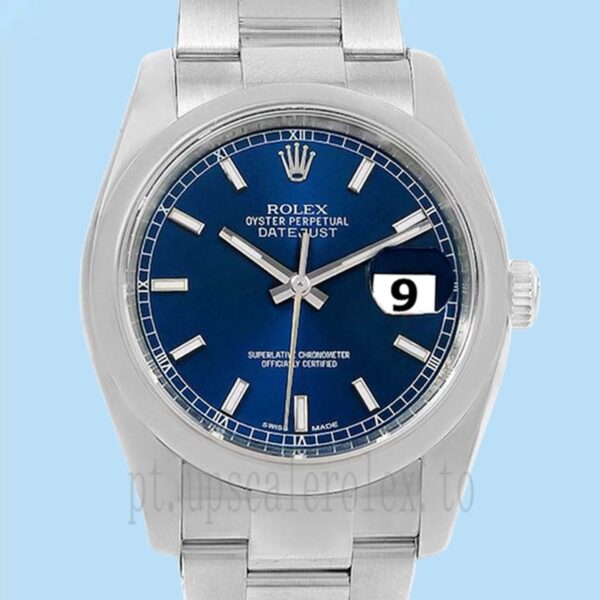 Rolex Datejust 116200BLSO Masculino 36mm Assistir