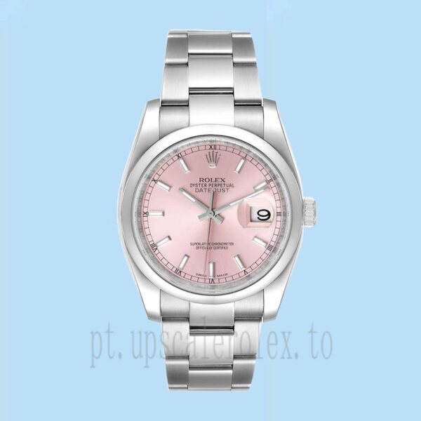 Rolex Datejust 36mm Masculino 116200PSO Mostrador rosa - Image 2