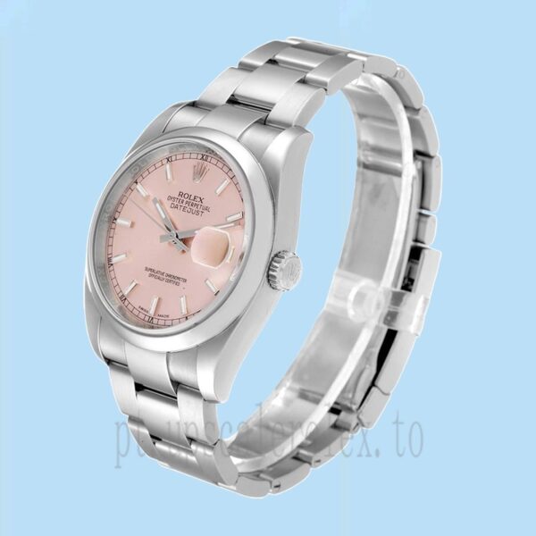 Rolex Datejust 36mm Masculino 116200PSO Mostrador rosa - Image 3