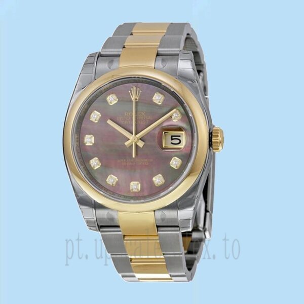 Rolex Datejust 36mm 116203BKMDO Masculino Automático - Image 2