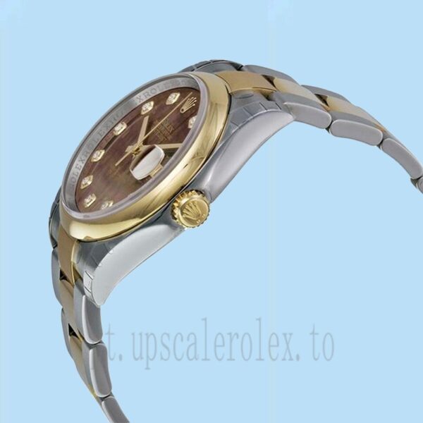 Rolex Datejust 36mm 116203BKMDO Masculino Automático - Image 3