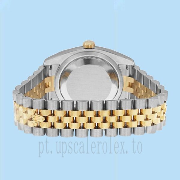 Rolex Datejust Masculino 116203BKSJ 36mm Tom Prata - Image 4