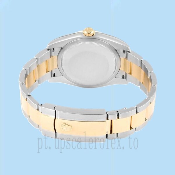 Rolex Datejust 36mm 116203BKSO Masculino Tom Prata - Image 4