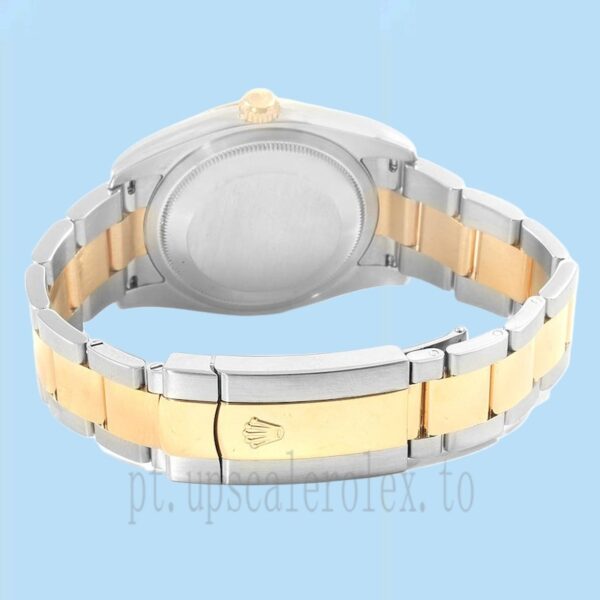 Rolex Datejust Masculino 116203SDO 36mm Assistir Mostrador Prateado - Image 4