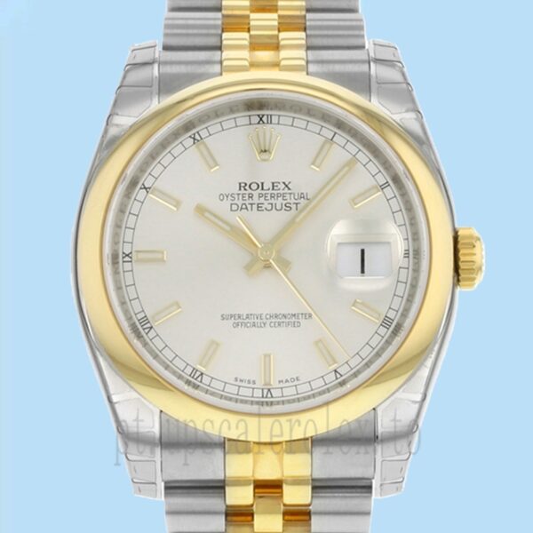 Rolex Datejust 36mm 116203SSJ Masculino Pulseira Jubileu