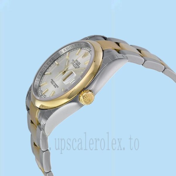 Rolex Datejust Masculino 116203SSO 36mm Tom Prata - Image 3
