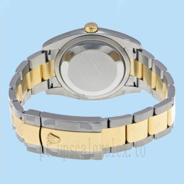 Rolex Datejust 36mm Masculino 116203STSO Mostrador Prata Smoking - Image 4