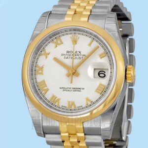 Rolex Datejust 36mm Masculino 116203-0144 Pulseira Jubileu Automático