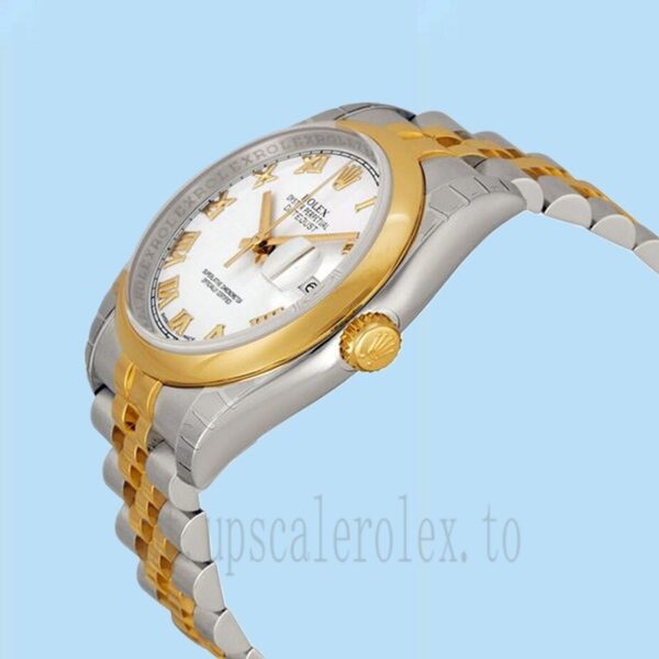 Rolex Datejust 36mm Masculino 116203-0144 Pulseira Jubileu Automático - Image 3
