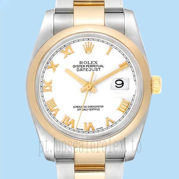 Rolex Datejust 36mm Masculino 116203-0135 Pulseira Ostra Automático