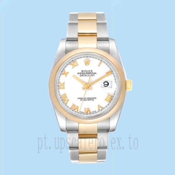 Rolex Datejust 36mm Masculino 116203-0135 Pulseira Ostra Automático - Image 2