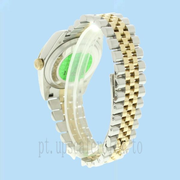 Rolex Datejust Masculino 36mm 116233-0208 Pulseira Jubileu Mostrador Preto - Image 4