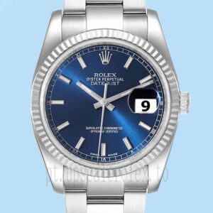 Rolex Datejust Masculino 116234BLSO 36mm Mostrador azul