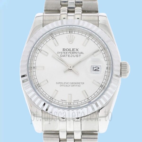 Rolex Datejust 116234WSJ Masculino 41mm Pulseira Jubileu