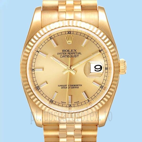 Rolex Datejust Masculino 116238-0059 36mm Assistir