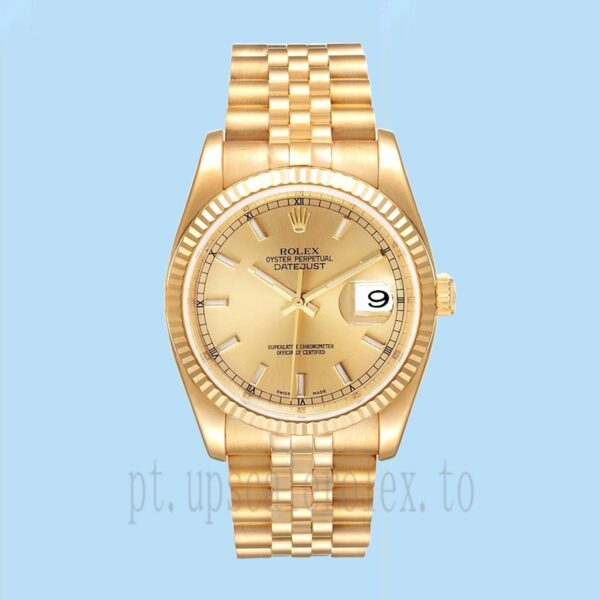 Rolex Datejust Masculino 116238-0059 36mm Assistir - Image 2