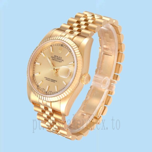 Rolex Datejust Masculino 116238-0059 36mm Assistir - Image 3