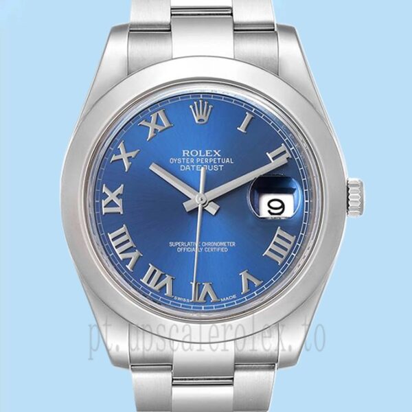 Rolex Datejust 116300-72210 41mm Masculino Tom Prata