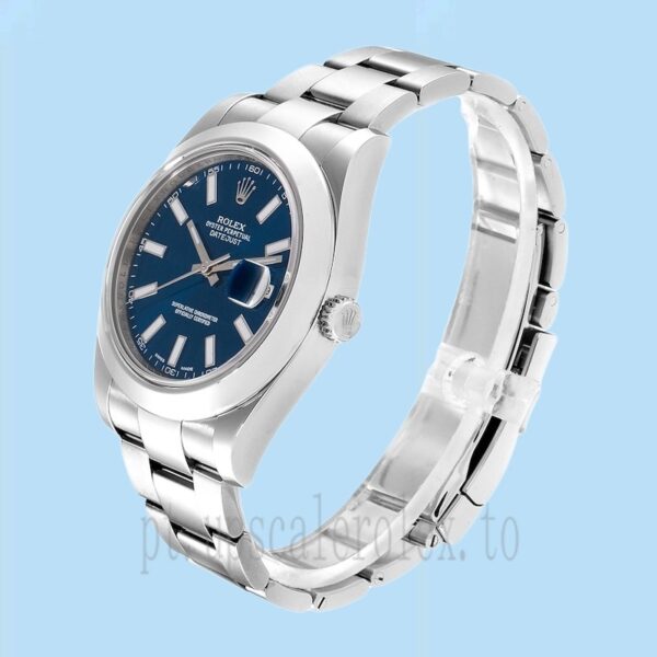 Rolex Datejust 116300BLSO 41mm Masculino Automático Pulseira Ostra - Image 3