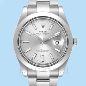 Rolex Datejust 41mm 116300SSO Masculino Automático Tom Prata