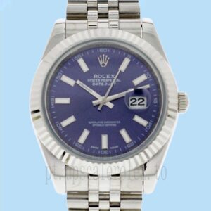 Rolex Datejust Masculino 116334BLSJ 41mm Tom Prata Automático